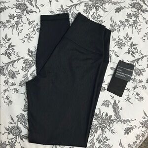 90 Degree By Reflex Interlink Hi Rise Ankle Length Black Leggings size Small